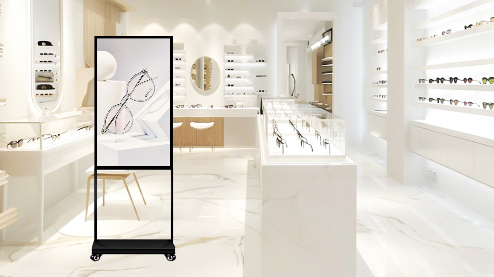 立式雙面廣告機(jī)成商業(yè)展示新寵：雙屏聯(lián)動(dòng)助力品牌高效傳播