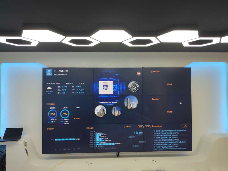 中億睿液晶拼接屏助力廣州設(shè)計(jì)之都黃邊村村屬權(quán)益地快開(kāi)發(fā)項(xiàng)目